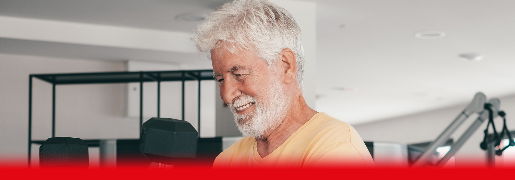 old man working out