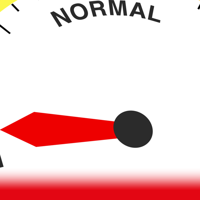 graphic of low hormone levels