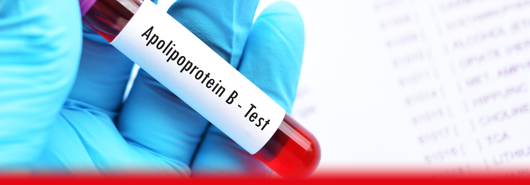 apolipoprotein blood vial