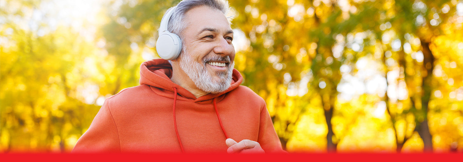 man about to run for some exercise