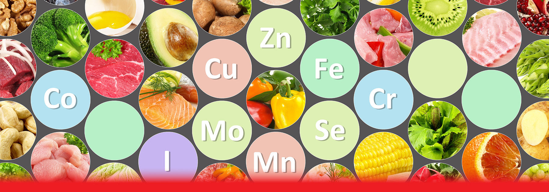Minerals Foods Periodic Table