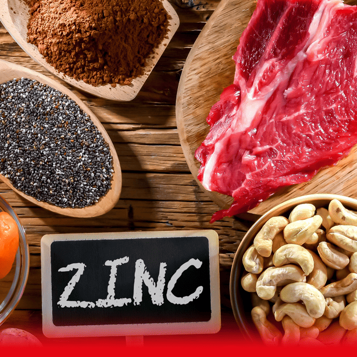 foods high in zinc