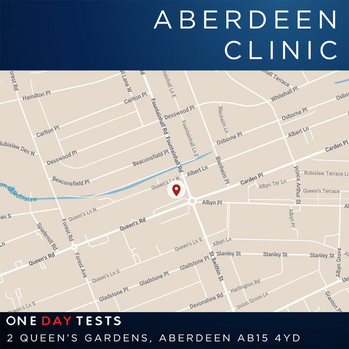 Book your blood test - Aberdeen