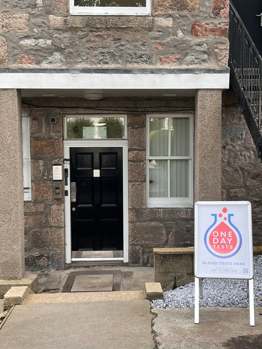 Book your blood test - Aberdeen