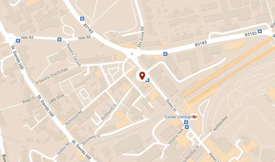Exeter Test Routes Map Walk-In Blood Test Clinics | Fast, Accurate, Reliable — onedaytests.com