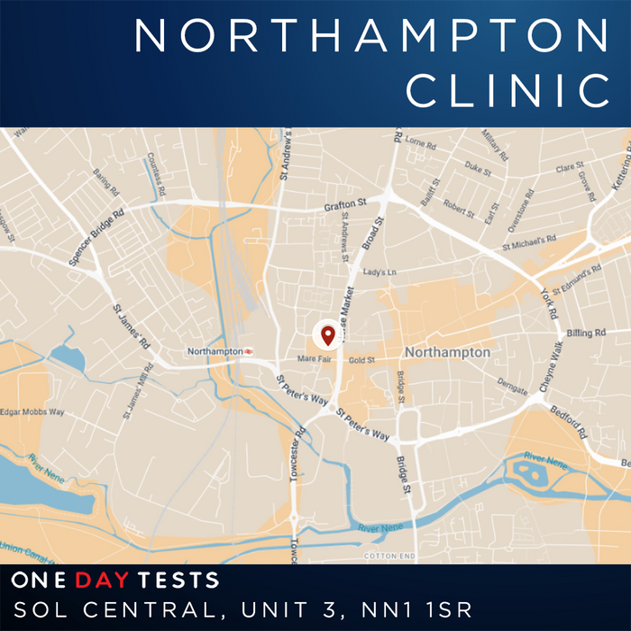 Book your blood test - Northampton