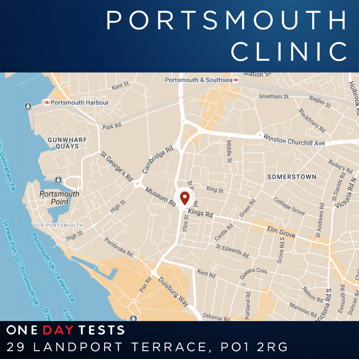 Book your blood test - Portsmouth