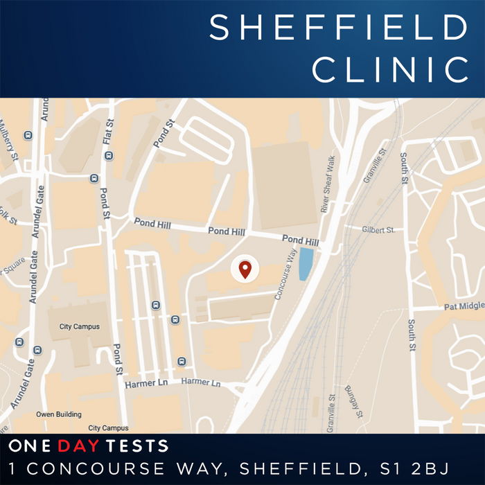 Book your blood test - Sheffield