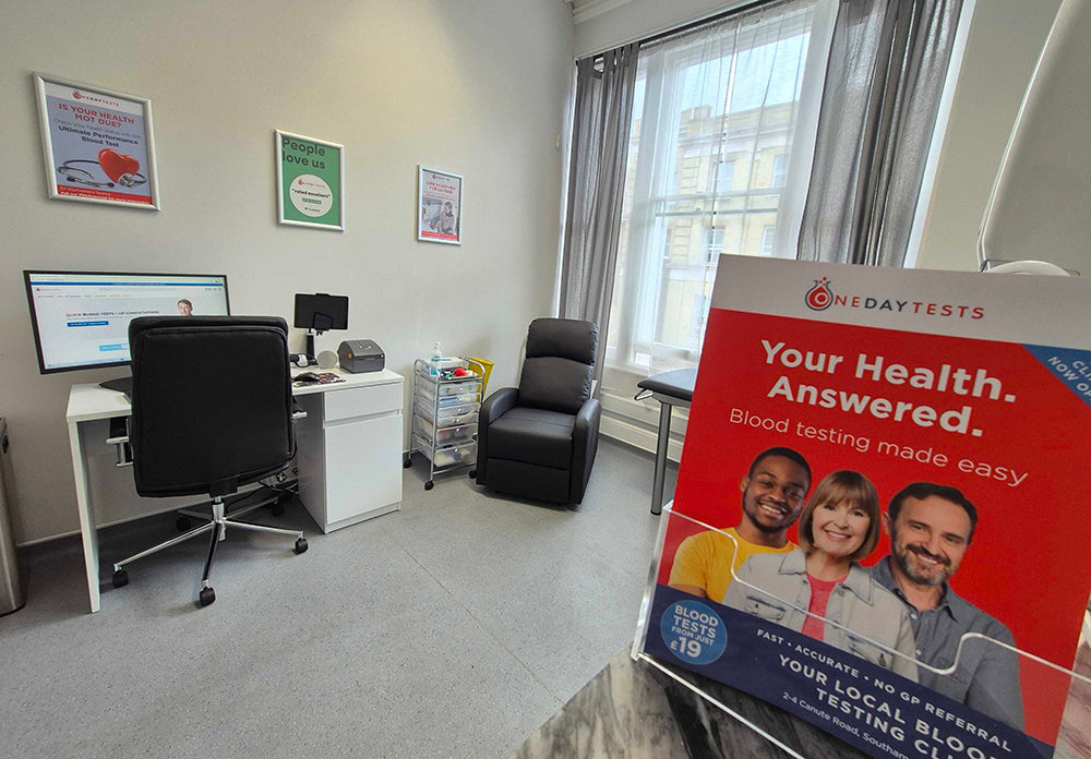 Book your blood test - Southampton