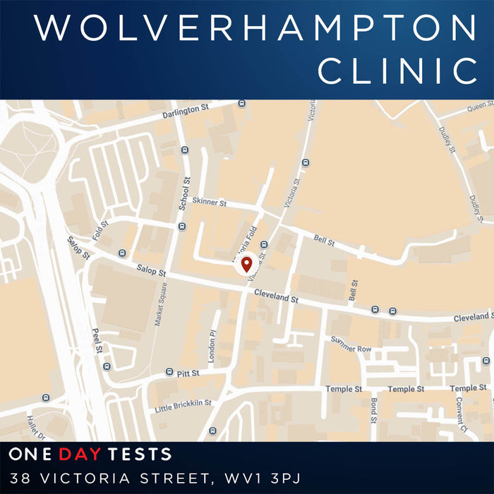 Book your blood test - Wolverhampton