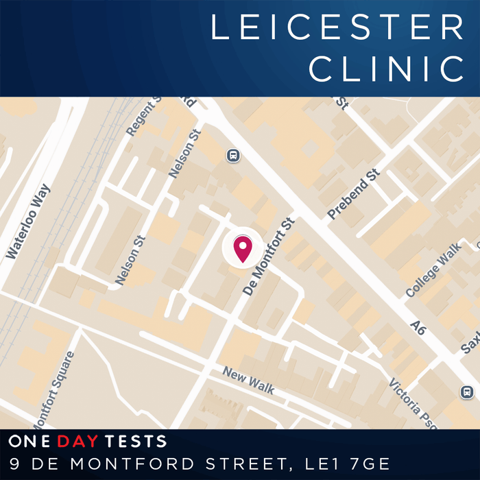 Book your blood test - Leicester