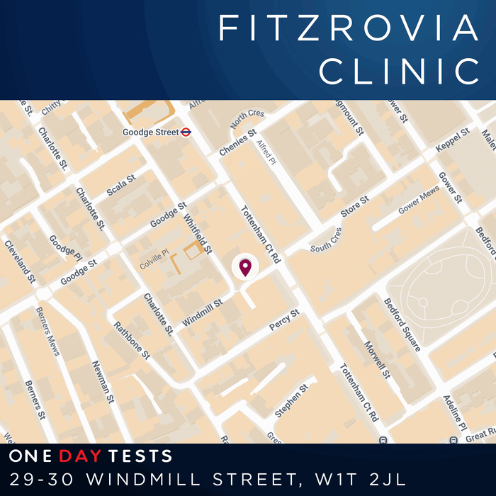 Book your blood test - London Fitzrovia