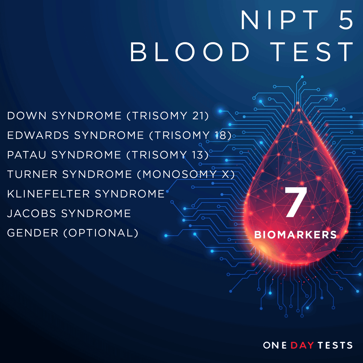 NIPT5 Blood Test – Comprehensive, Safe & Accurate Prenatal Screening ...
