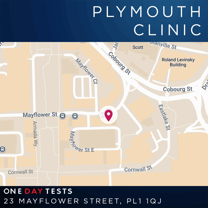 Book your blood test - Plymouth