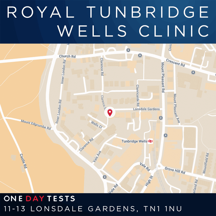 Book your blood test - Tunbridge Wells